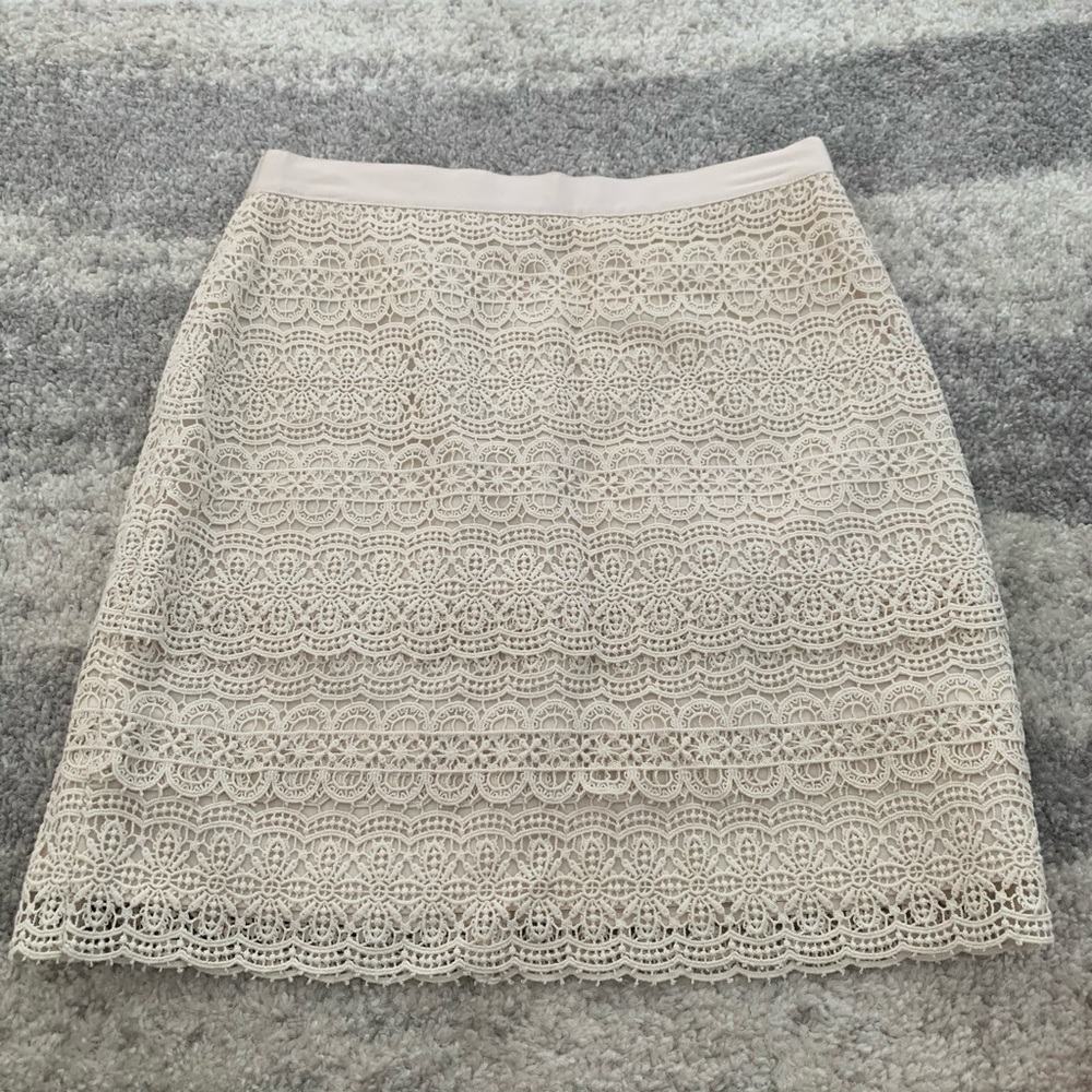 Club Monaco lace skirt